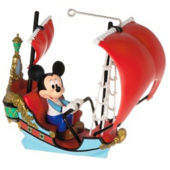 Hallmark 2023 Off to Never Land Disney Keepsake Xmas Ornament Mickey Mouse NIB - Picture 1 of 3